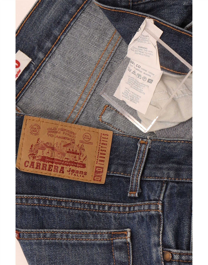 Carrera Herren 700 Regular Fit Straight Jeans W34 L33 Blaue Baumwolle