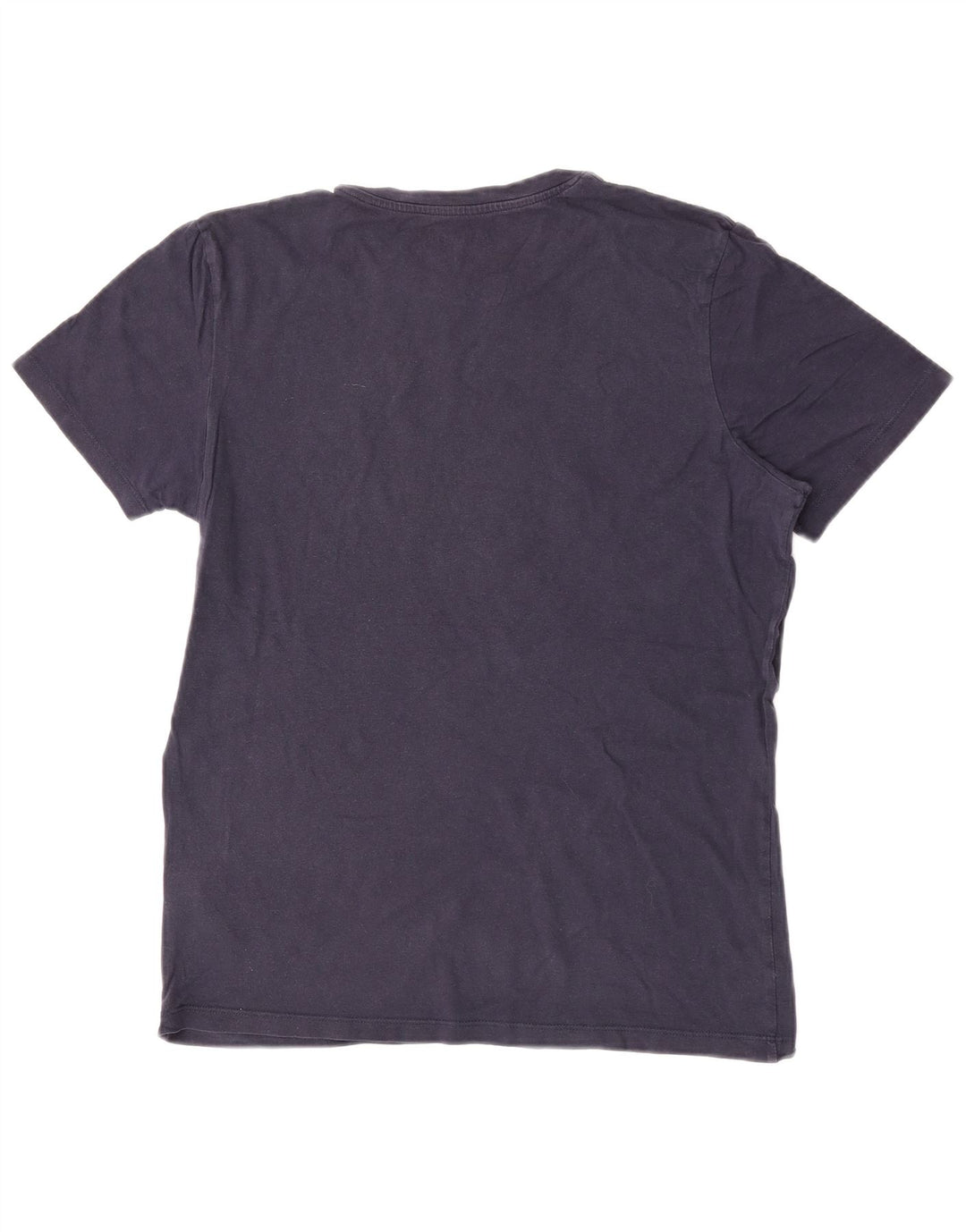Jack & Jones Herren-T-Shirt-Oberteil aus Baumwolle in mittlerem Marineblau