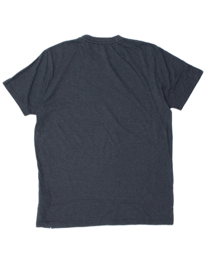 Weird Fish Herren-T-Shirt-Oberteil, mittelgroß, marineblau, Baumwolle