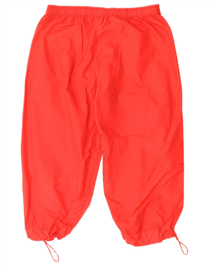 Champion Damen Jogger Caprihose Medium W28 L19 Rot Polyamid