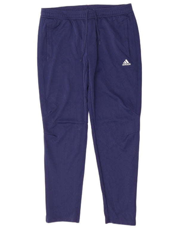 Adidas Damen Climacool Trainingshose UK 20/22 XL Marineblau Polyester