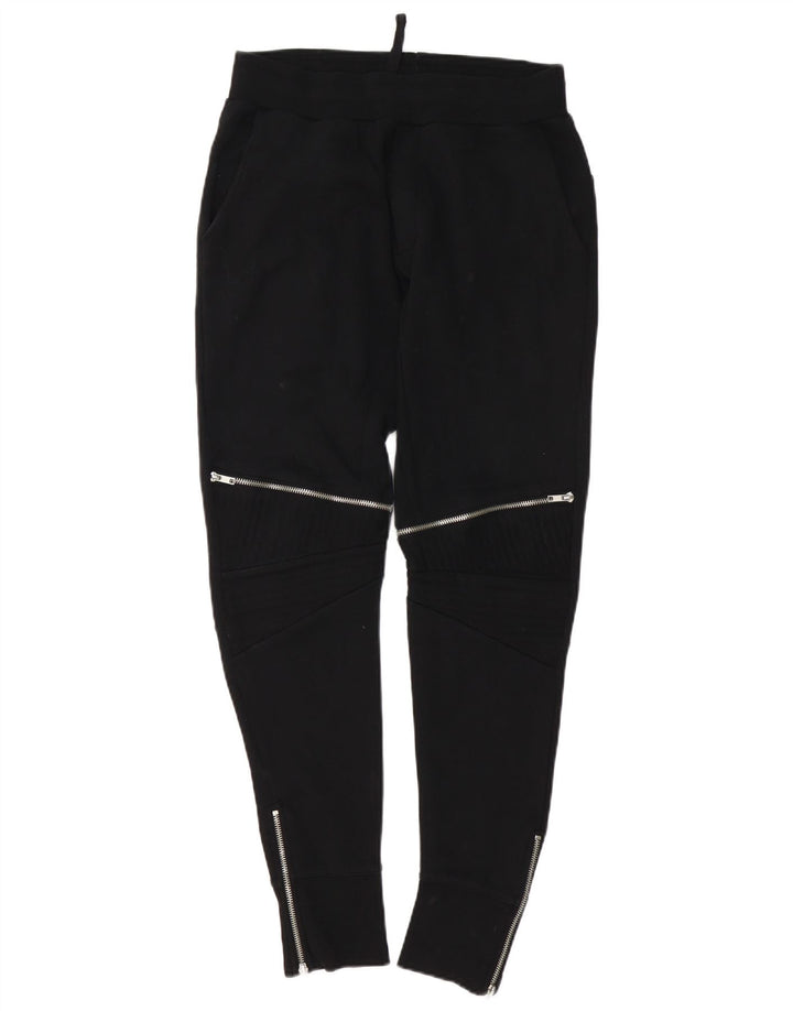 Zara Herren-Trainingshose, mittelschwarz, Baumwolle
