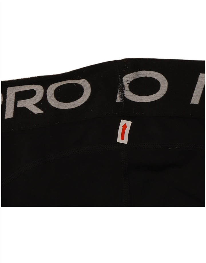 Nike Mädchen-Leggings mit Grafik, 12–13 Jahre, Größe L, Schwarz