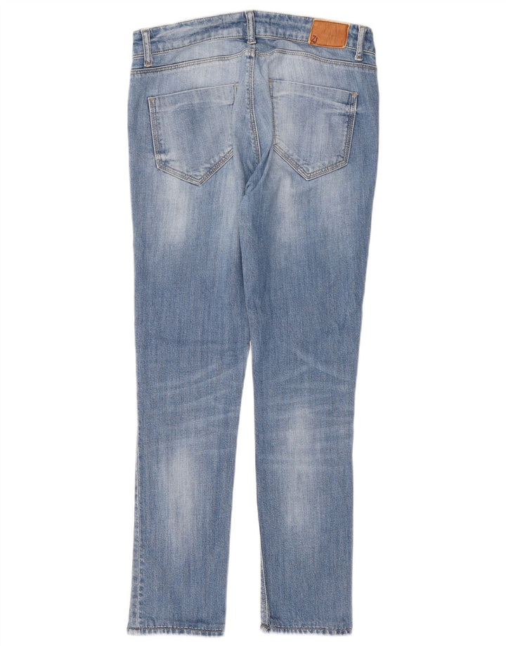 Zara Damen Slim Jeans EU 40 Medium W30 L29 Blaue Baumwolle