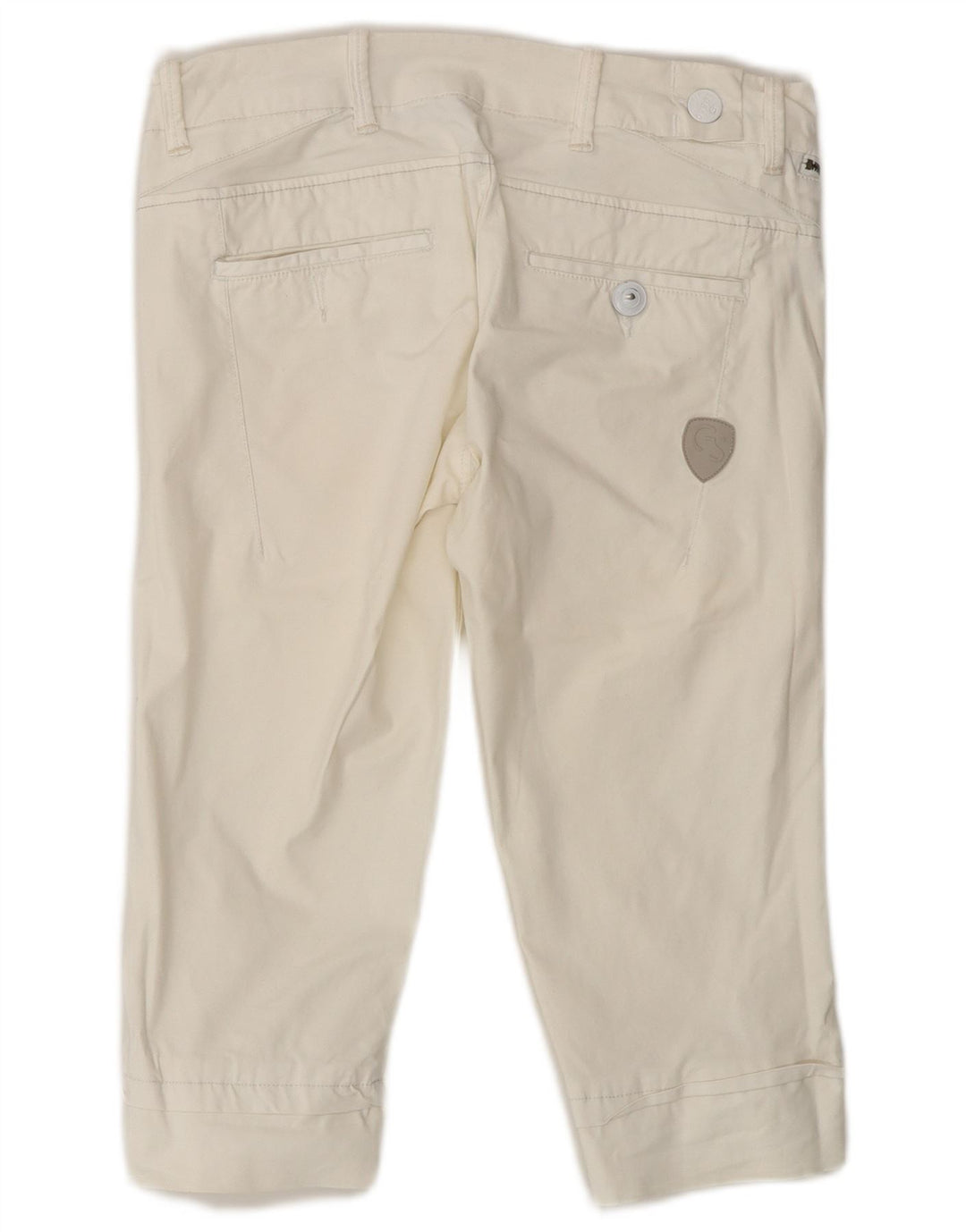 G-Star Damen Bermudashorts W26 Small Weiße Baumwolle