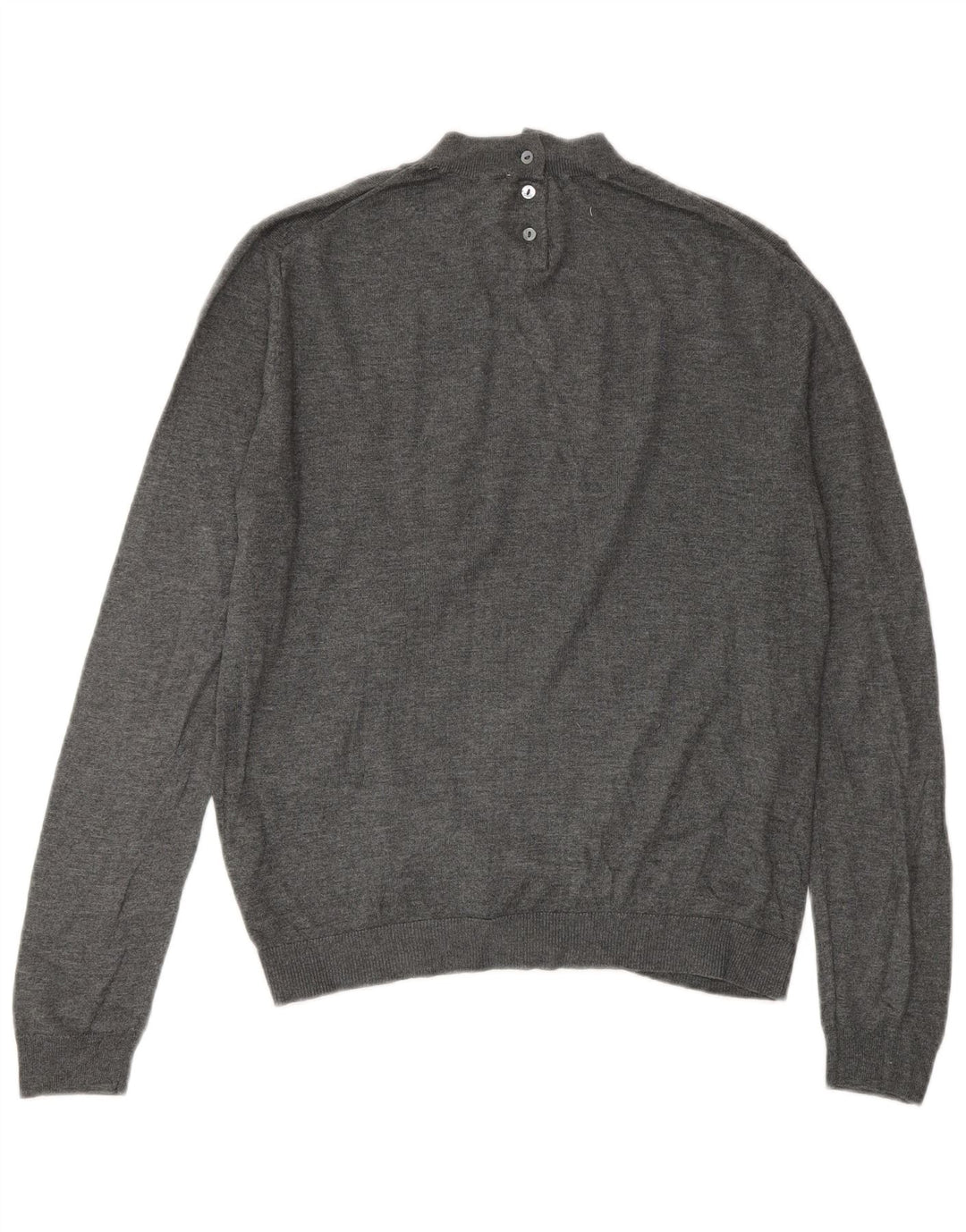 Zara Damen-Pullover mit Rollkragen, Gr. 14, Mittelgrau, Modal