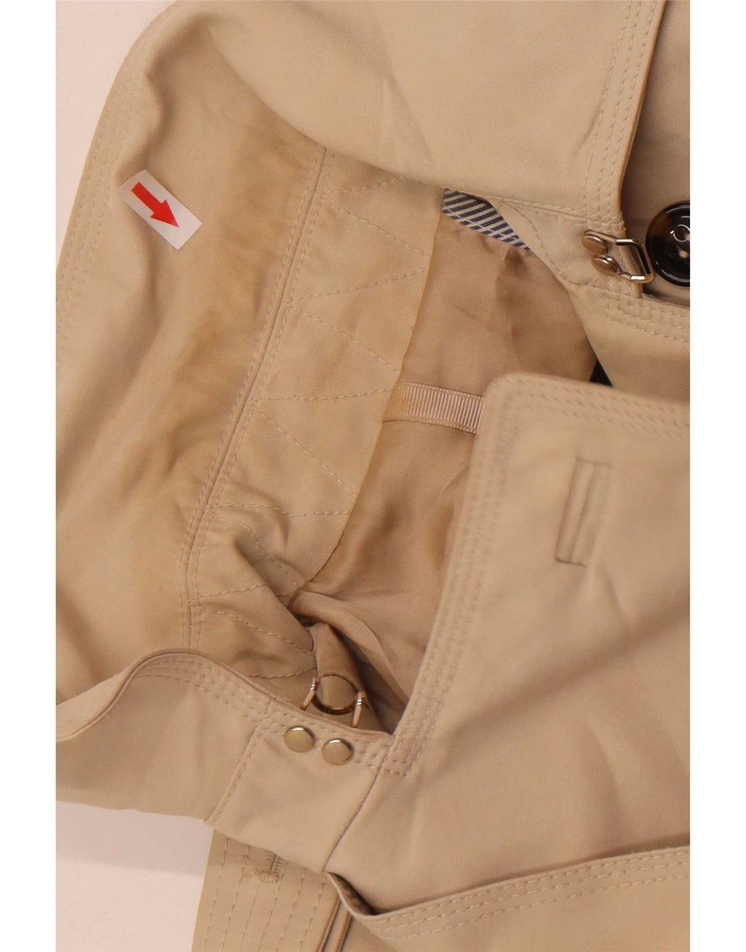 Zara Damen Trenchcoat UK 10 Small Beige