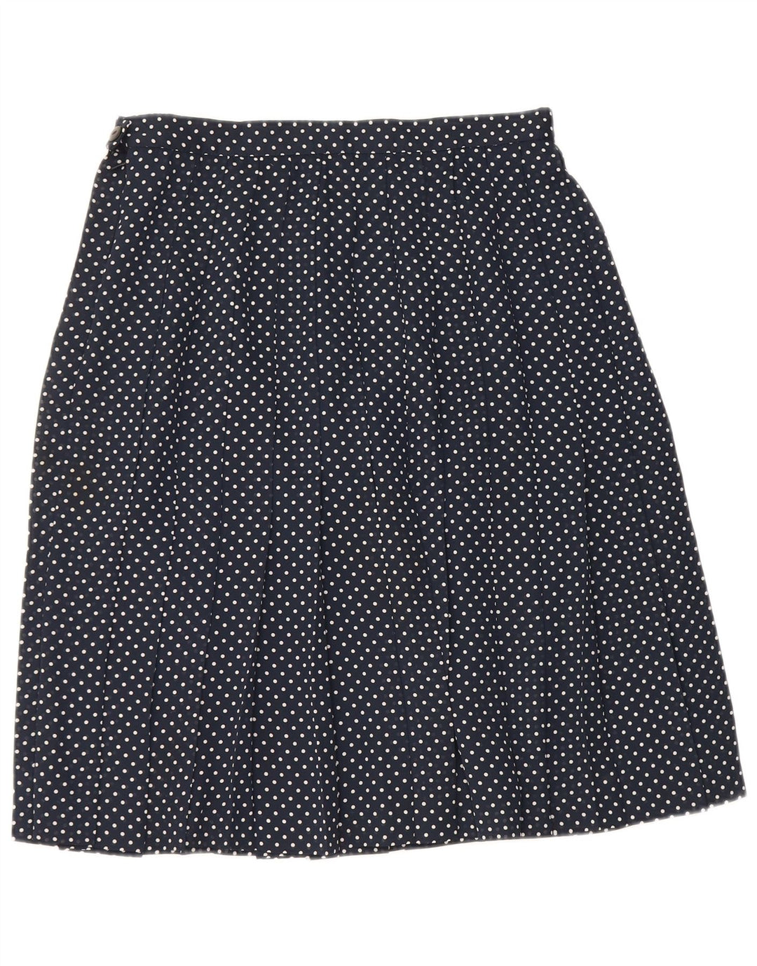 Vintage Damen 2-teiliges Rockset IT 44 Medium W28 Marineblau gefleckt