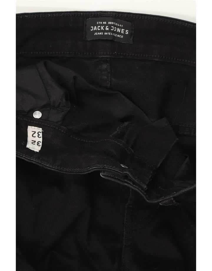 Jack & Jones Herren Slim Jeans W32 L32 Schwarz
