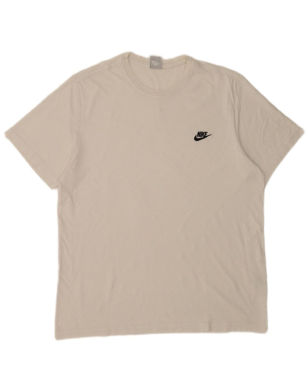 Nike Herren T-Shirt Top XL Weiße Baumwolle