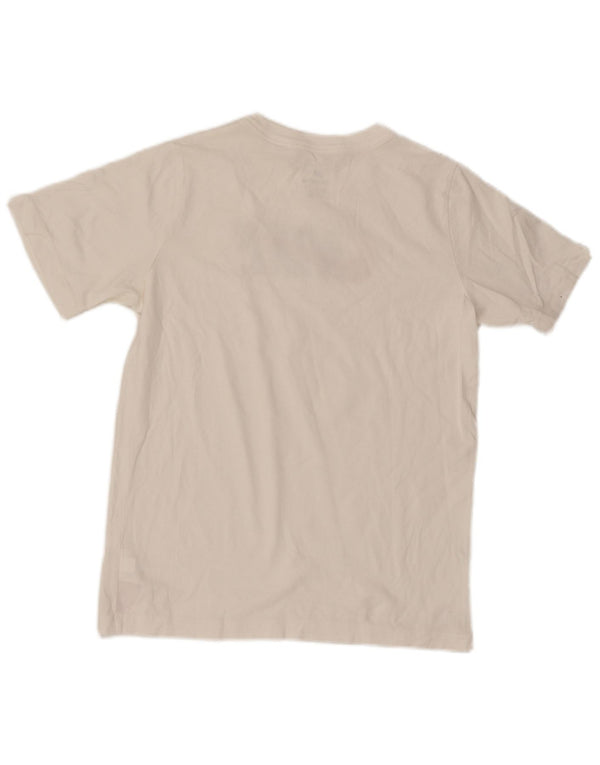 Nike Jungen T-Shirt mit Grafik, 13–14 Jahre, XL, weiße Baumwolle