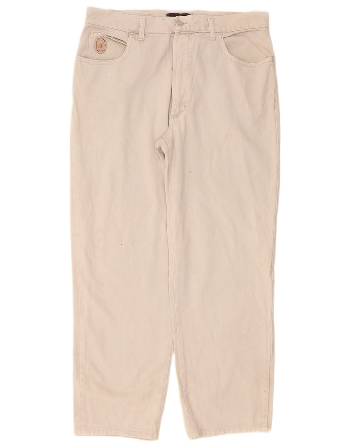 Trussardi Herren Tapered Jeans W34 L29 Beige
