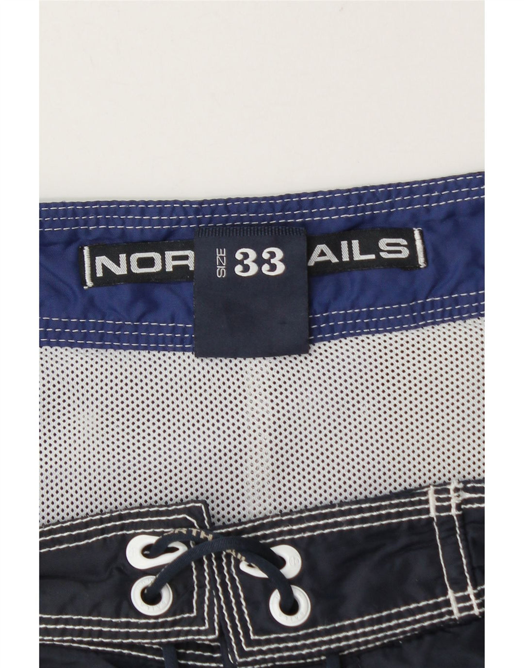 North Sails Herren-Badeshorts mit Grafik, mittelgroß, mehrfarbig, Farbblock