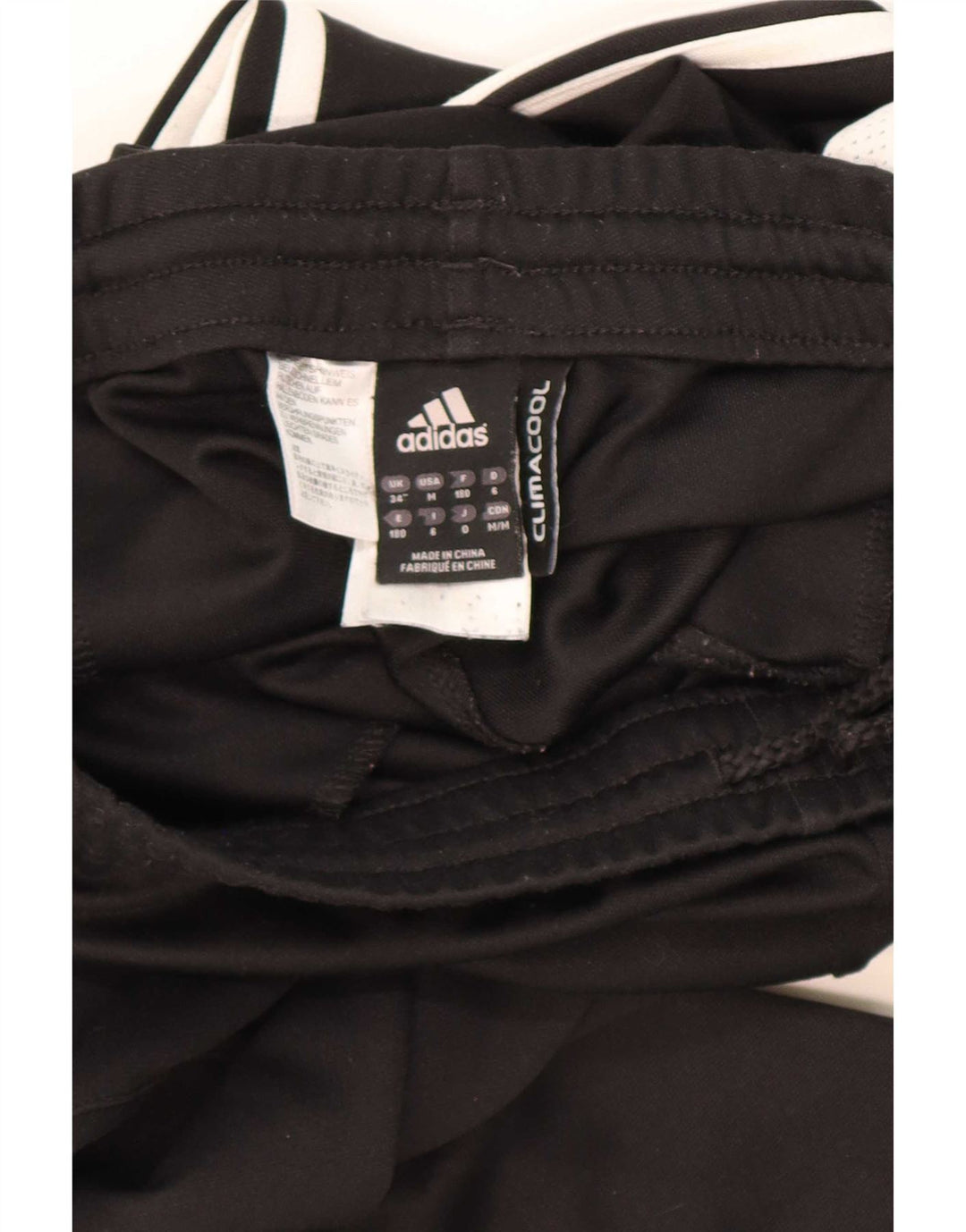 Adidas Herren Climacool Graphic Trainingshose, groß, aus schwarzem Polyester