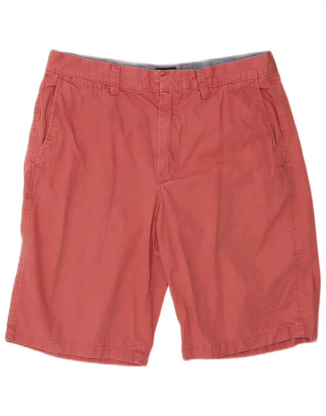 J. CREW Herren Club Chino Shorts W31 Mittelrote Baumwolle