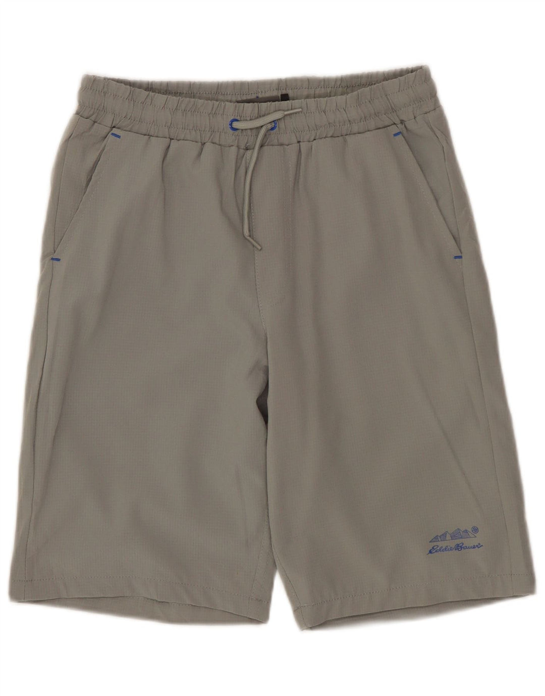 EDDIE BAUER Badeshorts für Jungen, 10–11 Jahre, mittelgraues Polyester