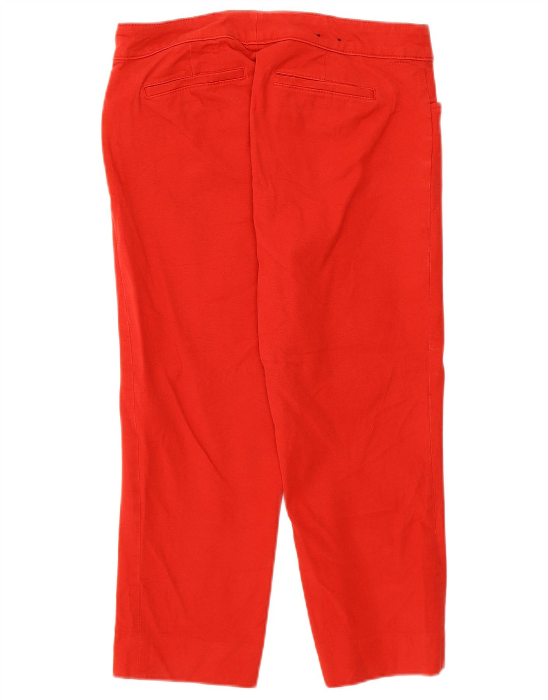 Chaps gerade Capri-Hose für Damen, US 4, Größe S, W28, L20, rote Baumwolle