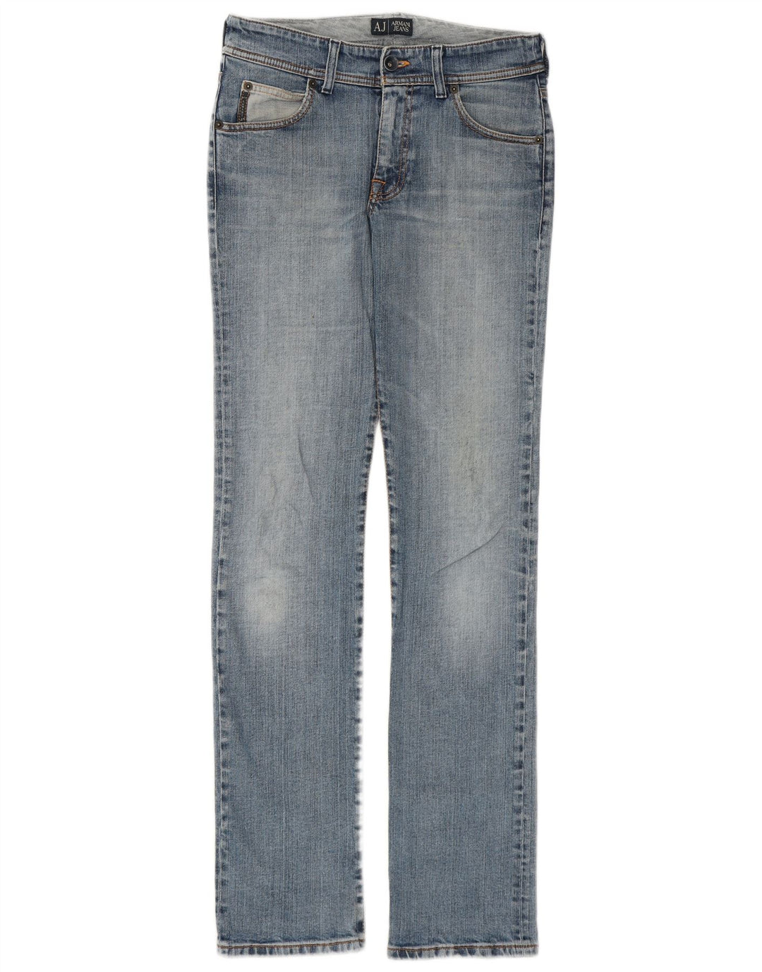 Armani Damen Slim Jeans W25 L32 Blau