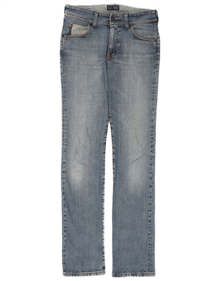 Armani Damen Slim Jeans W25 L32 Blau