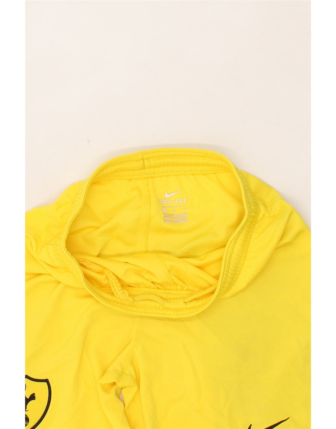 NIKE Boys Dri Fit Sport Shorts 10-11 Years Medium Yellow Polyester Vintage Nike and Second-Hand Nike from Messina Hembry 