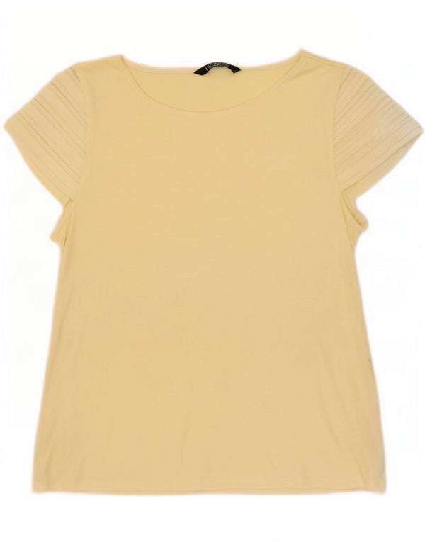 Ralph Lauren Damen T-Shirt Top UK 10 Small Gelb