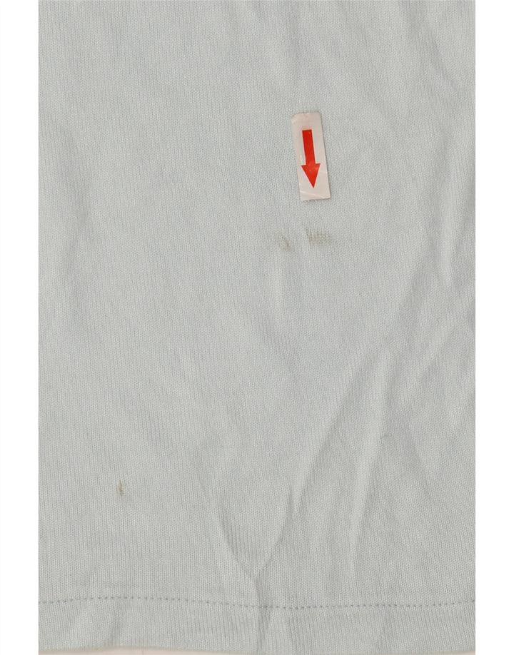 Zara Herren T-Shirt Top Large Blau