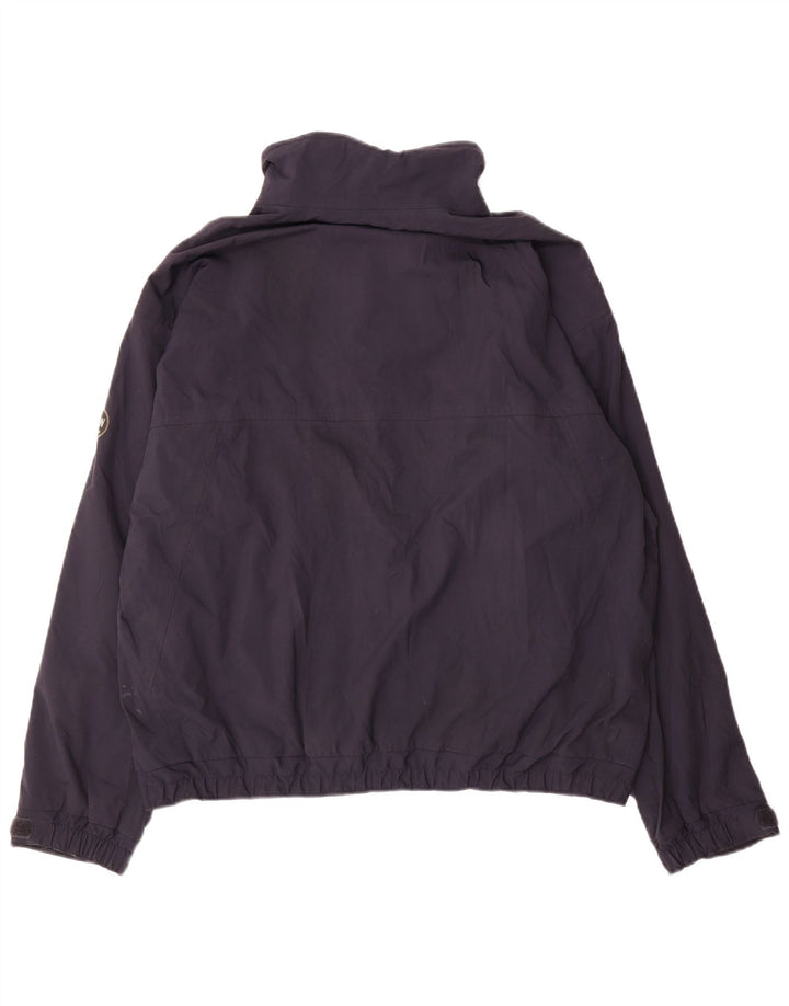 MURPHY & NYE Herren-Regenjacke mit lockerer Passform, UK 38, mittelmarineblaues Nylon