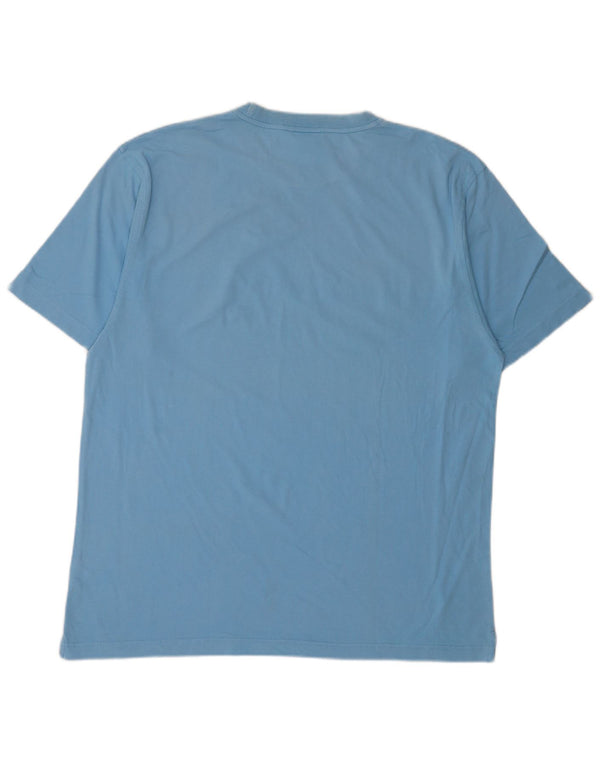 Ellesse Herren-T-Shirt mit Grafik, UK 48/50, 2XL, Blau, Baumwolle