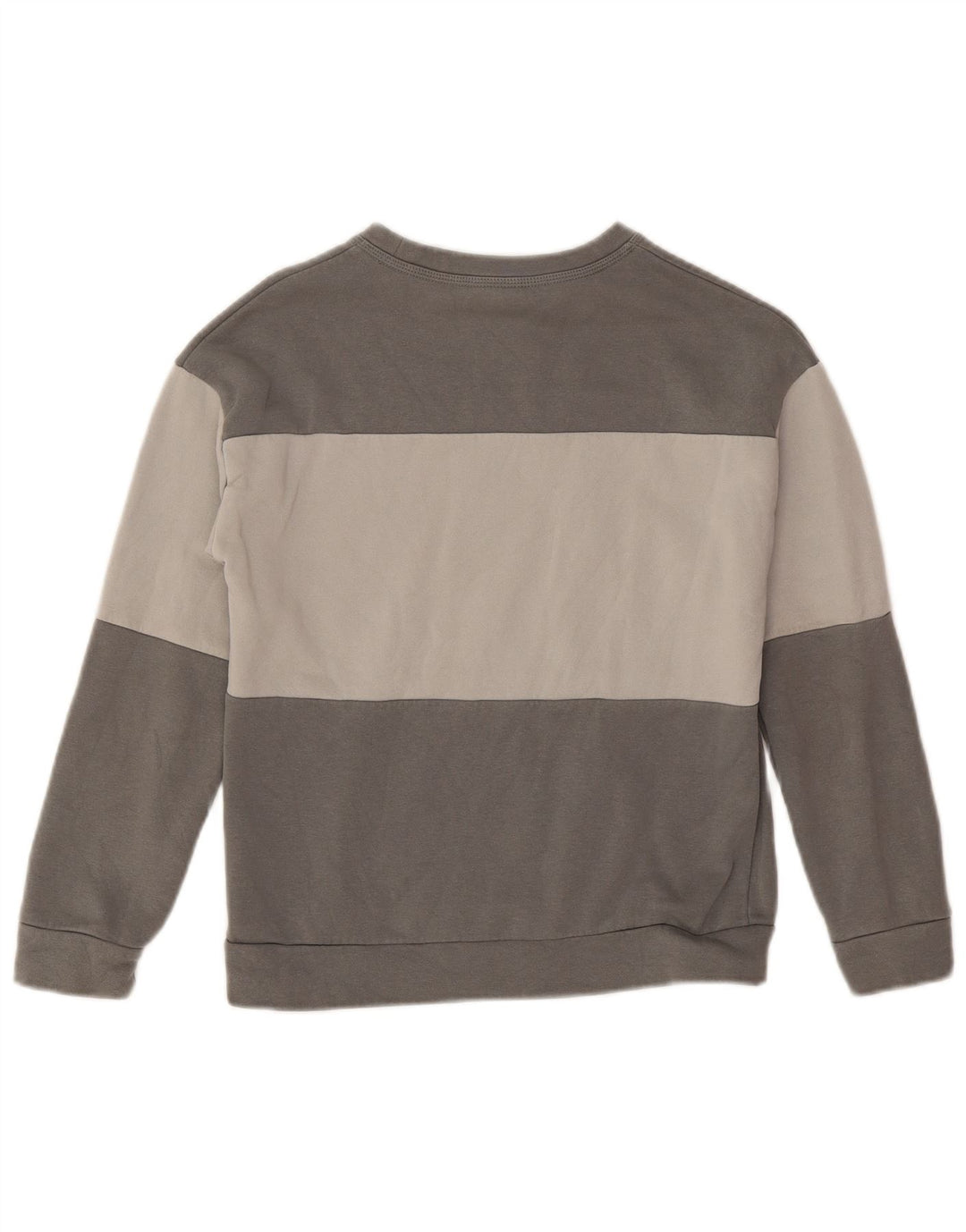 NIKE Grafik-Sweatshirt für Jungen, 10–11 Jahre, Mittelgrau, Farbblock