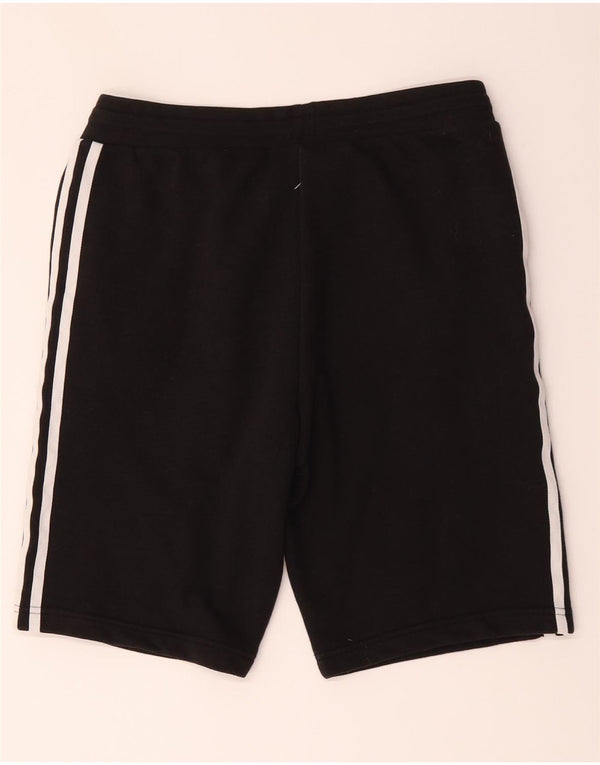 Adidas Sportshorts für Jungen, 14–15 Jahre, schwarze Baumwolle