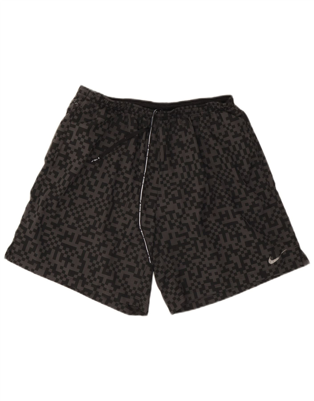 Nike Herren Dri Fit Sport Shorts XL Schwarz Geometrisches Polyester