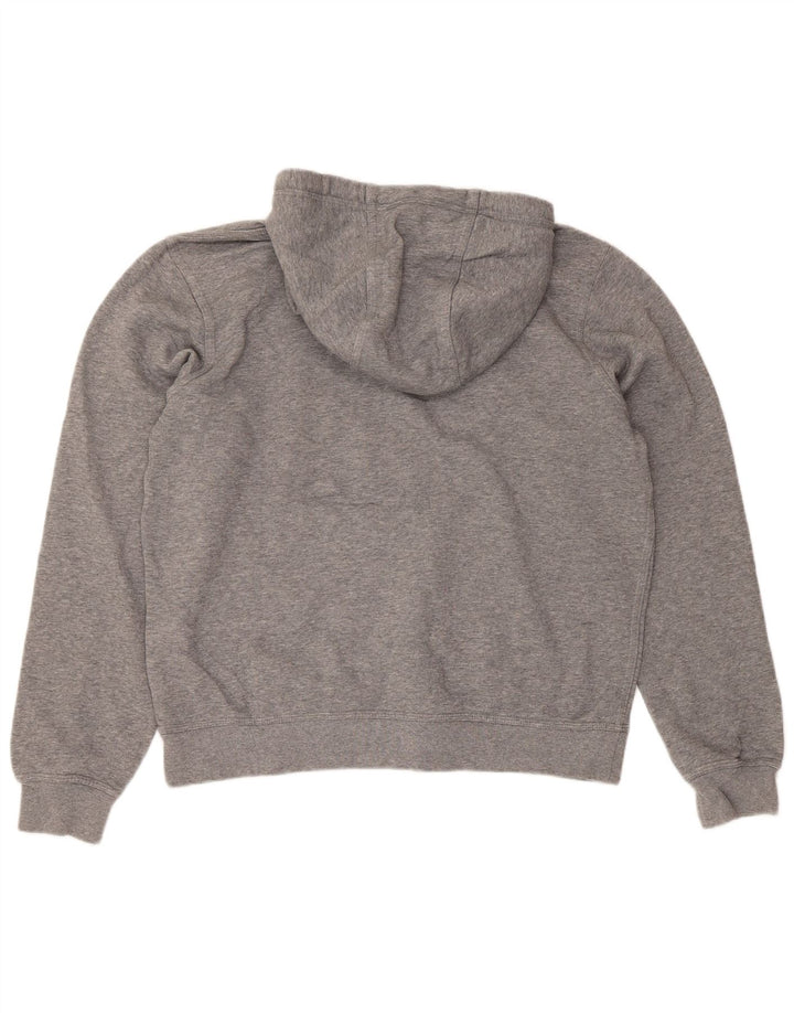 Nike Herren-Kapuzenpullover mit normaler Passform, mittelgraue Baumwolle