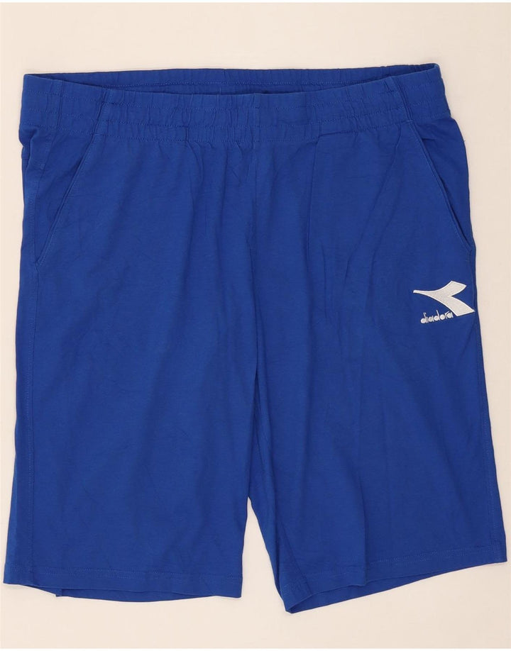 DIADORA Mens Sport Shorts XL Blue Vintage Diadora and Second-Hand Diadora from Messina Hembry 