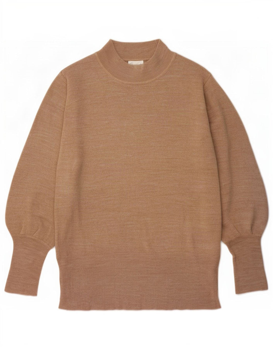 Marks & Spencer Rollkragenpullover für Damen, Gr. 14, Mittelbeige
