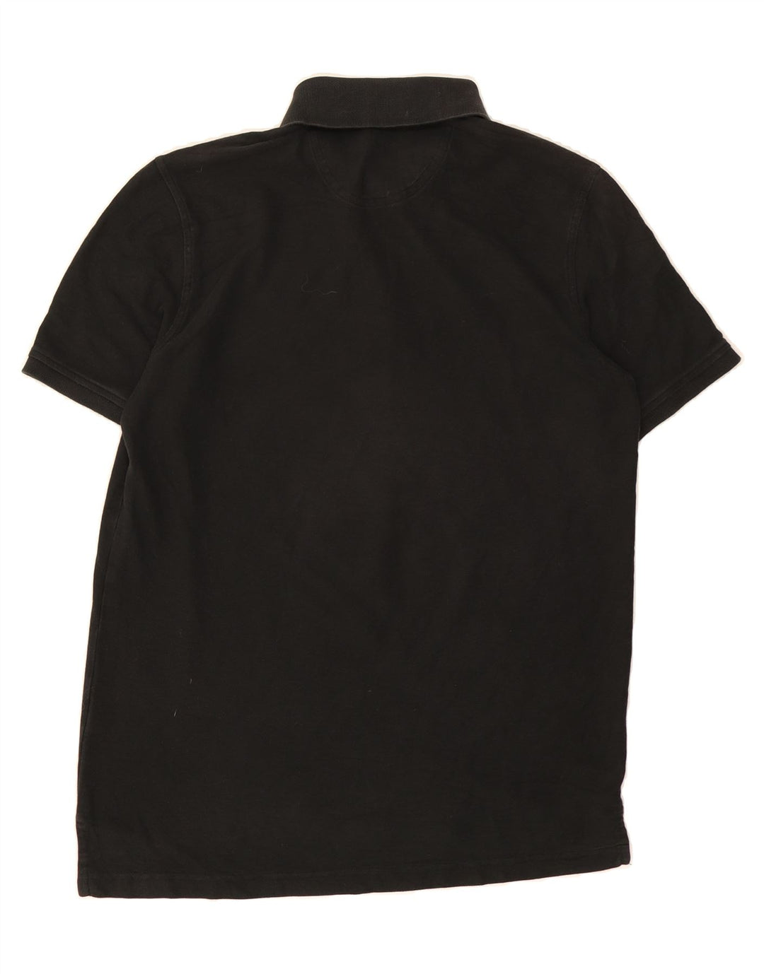 IZOD Mens Polo Shirt Medium Black Cotton Vintage Izod and Second-Hand Izod from Messina Hembry 