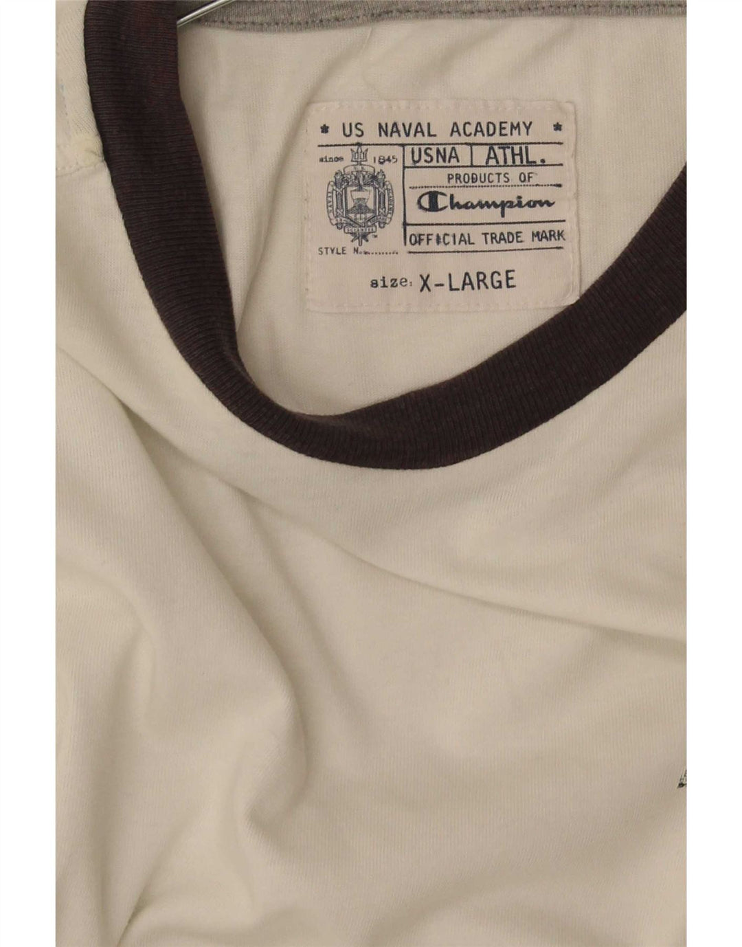 Champion Herren-T-Shirt mit Grafik, XL, Weiß, Farbblock