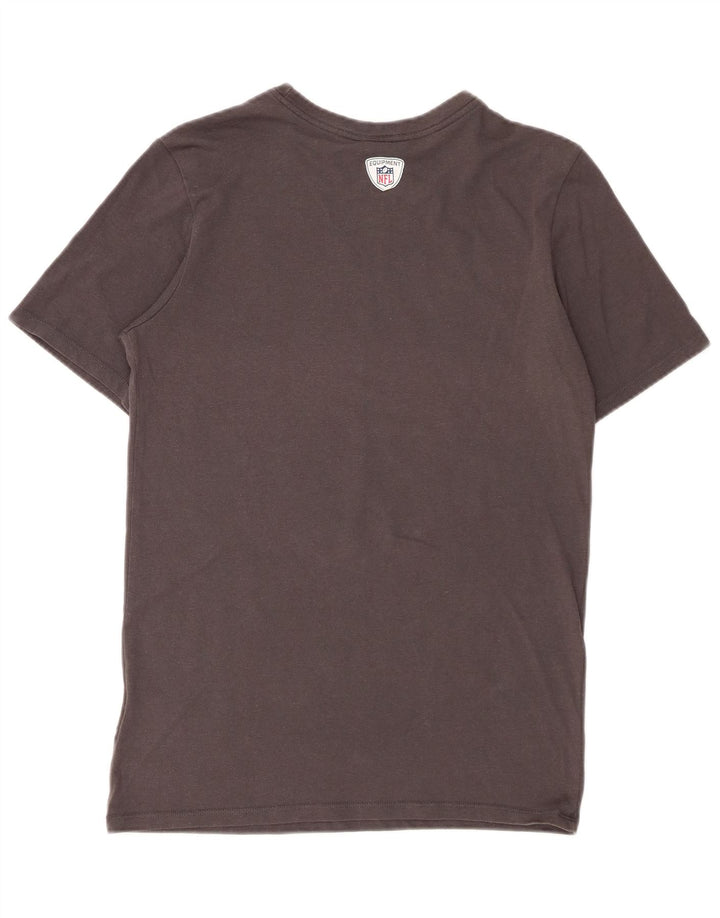Nike Herren Dri Fit Graphic T-Shirt Top Small Schwarz Baumwolle