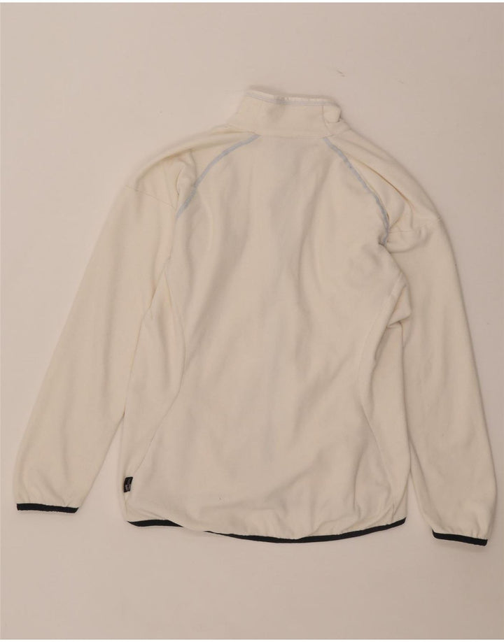 Adidas Damen Clima 365 Fleecejacke UK 14 Mittelweißes Polyester