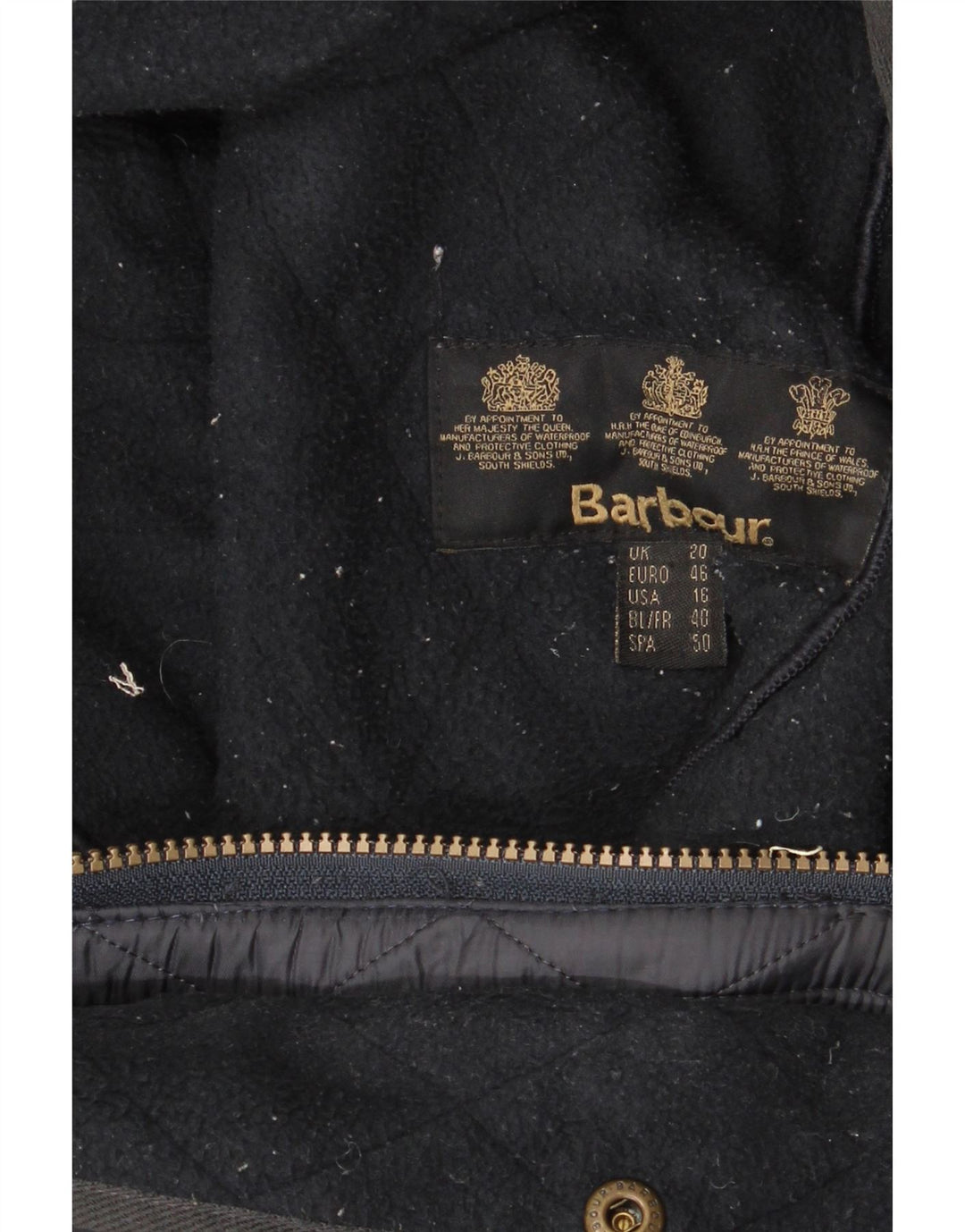 Barbour Damen Steppjacke UK 20 2XL Marineblau