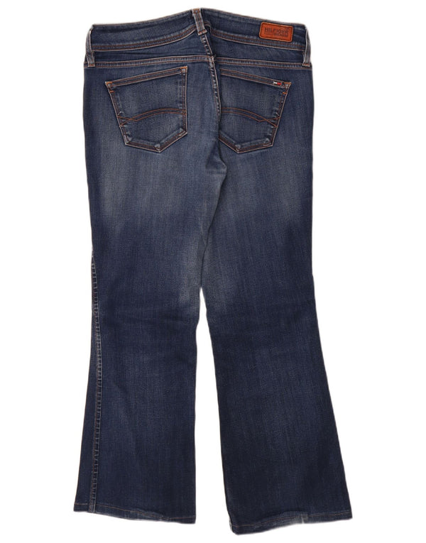 TOMMY HILFIGER Damen Bootcut Jeans W30 L27 Blaue Baumwolle