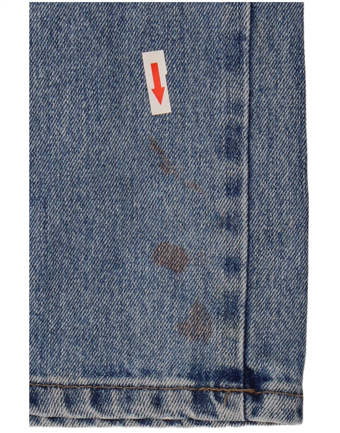 Wrangler Herren Straight Jeans W32 L32 Blaue Baumwolle