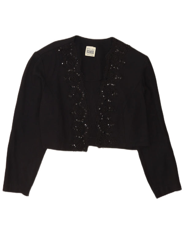 R&M Richards Damen Bolerojacke UK 14 Medium Black Rayon
