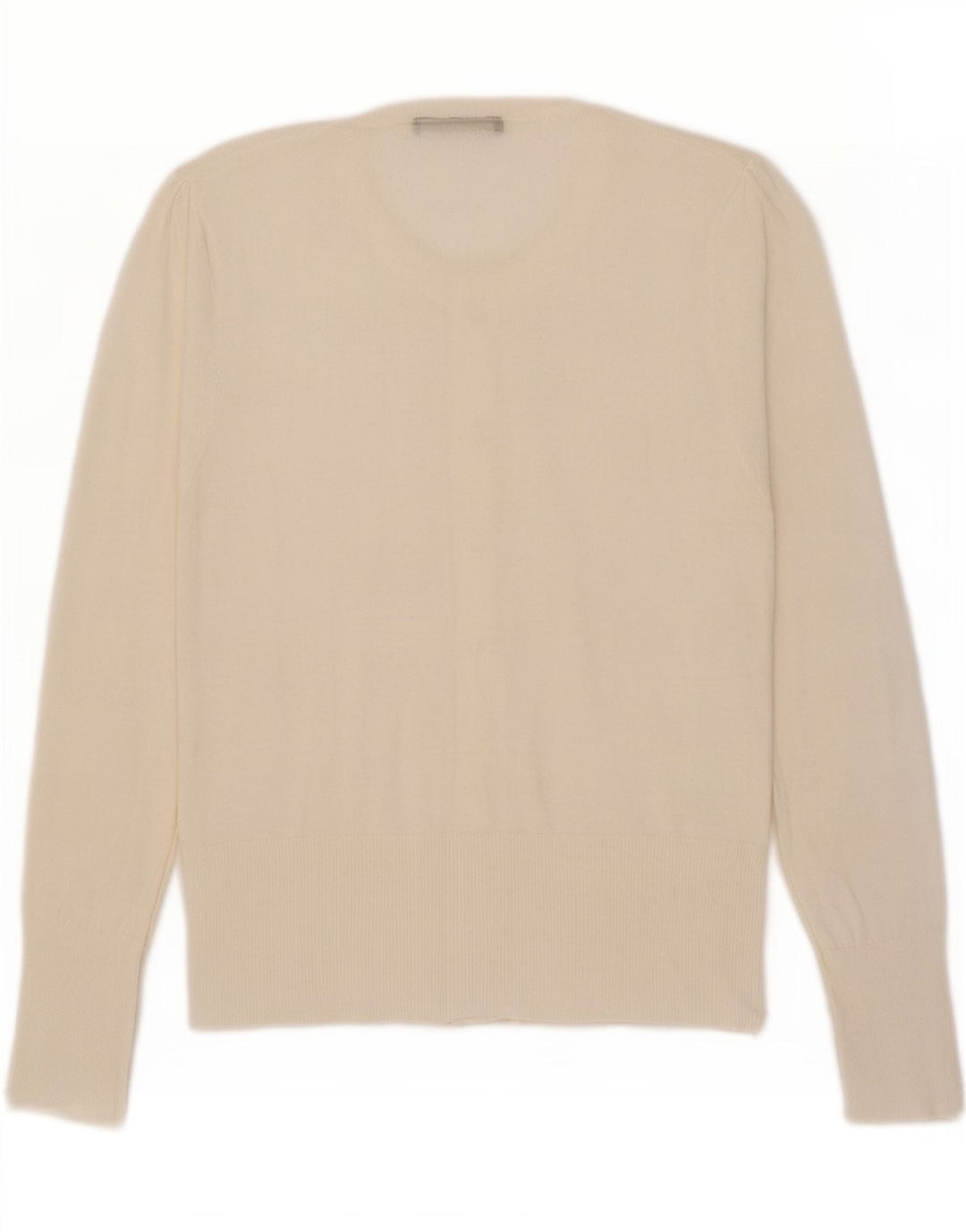 Oasis Damen-Cardigan-Pullover UK 12 Mittelweiß