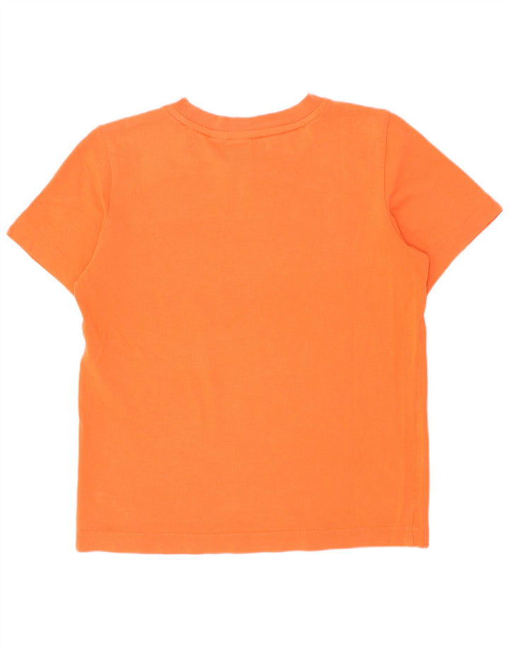 Adidas Jungen Grafik T-Shirt Top 5-6 Jahre Orange