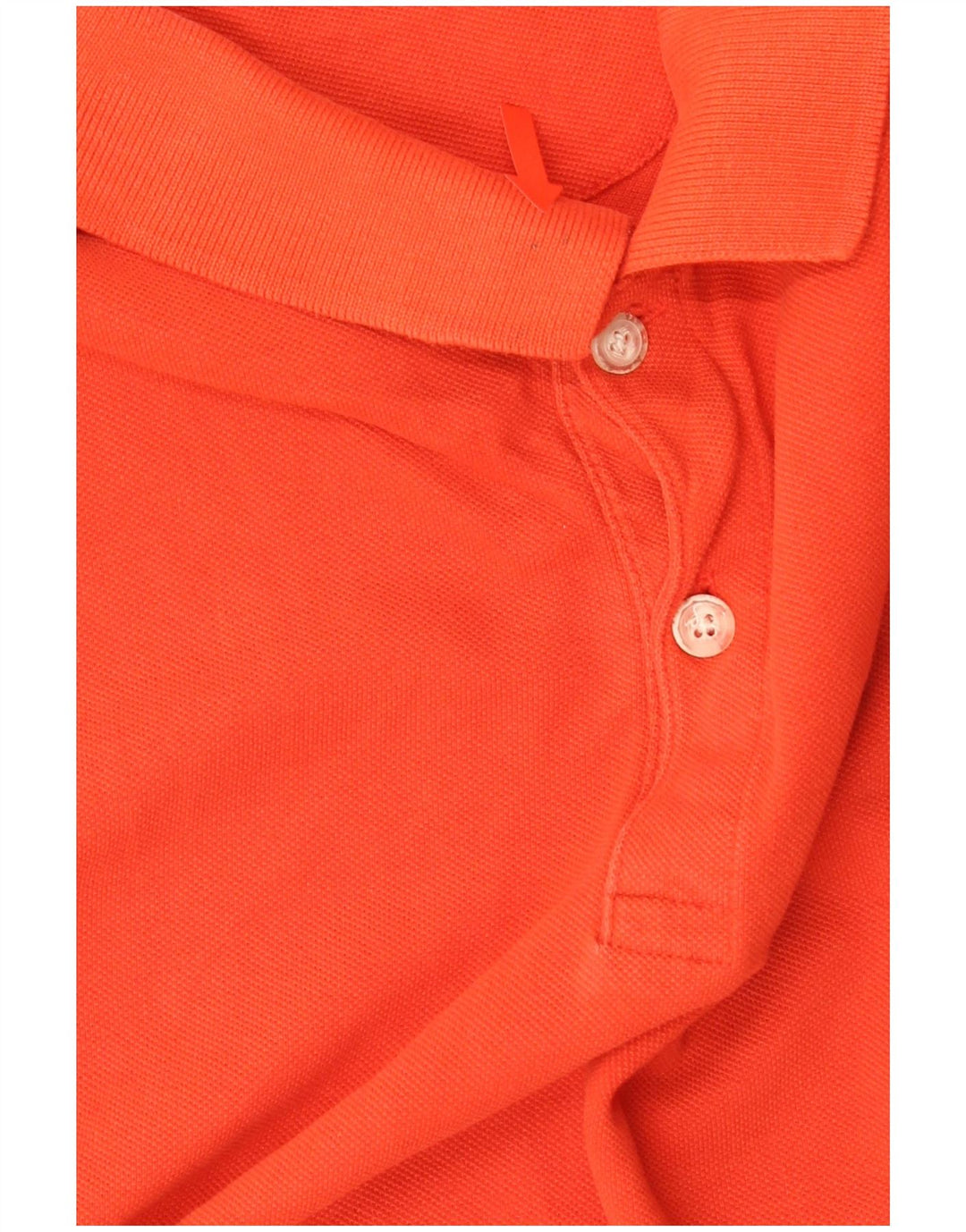 DKNY Herren-Poloshirt mit Grafik, 2XL, Orange, Baumwolle