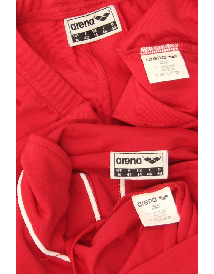Arena Herren-Trainingsanzug, UK 14, Mittelrot, Polyester