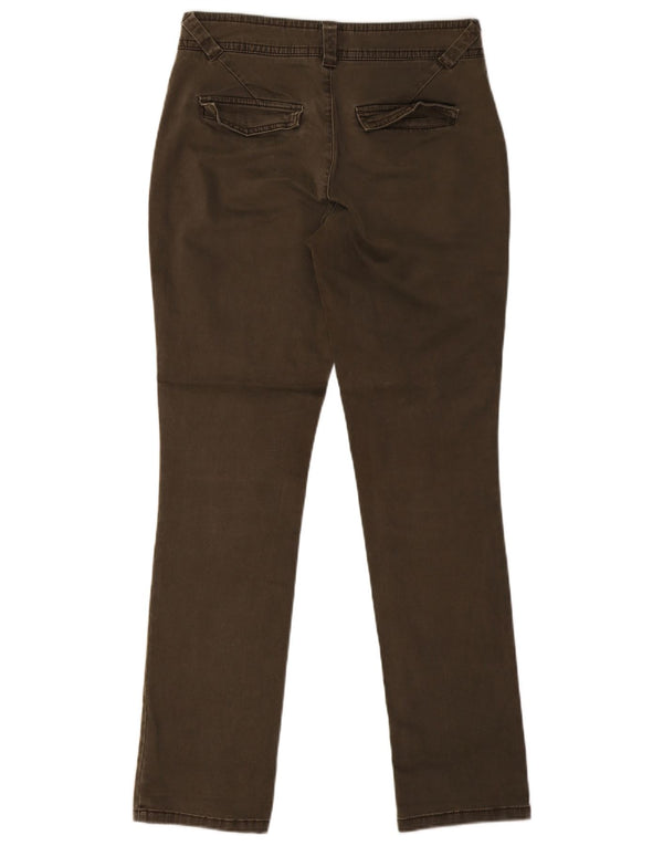 White Stuff Slim Chino-Hose für Damen, UK 10, Größe S, W28, L30, Khaki, Baumwolle