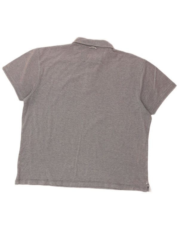 MARLBORO CLASSICS Herren Poloshirt 3XL Grau Baumwolle