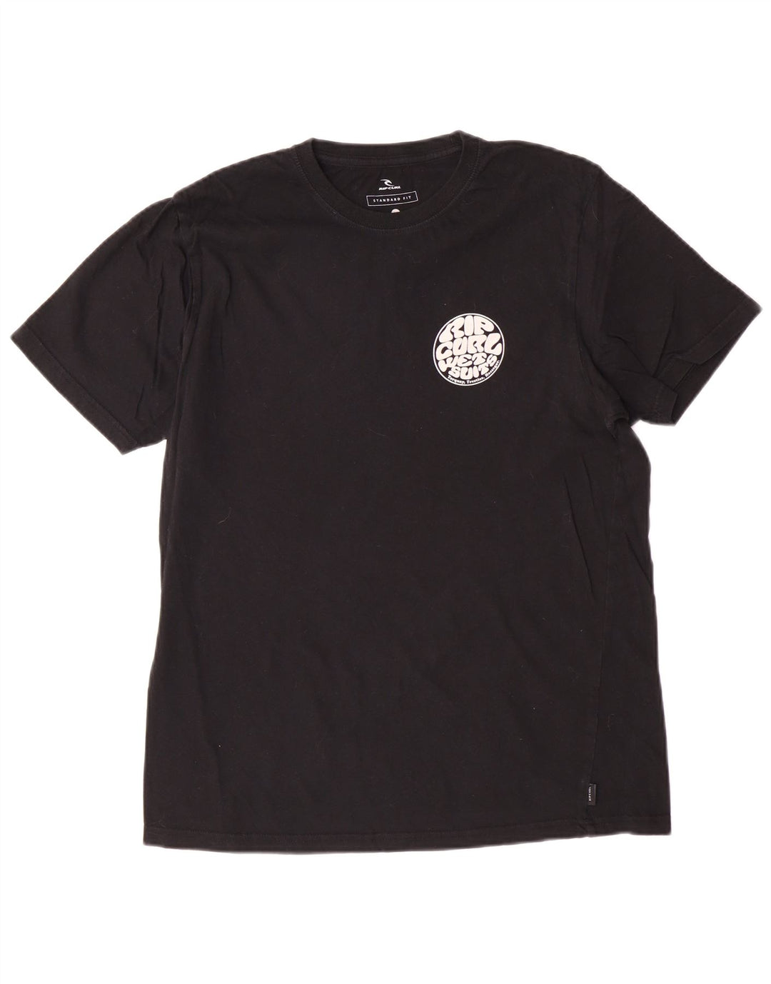 Rip Curl Herren Standard Fit Graphic T-Shirt Top Medium Schwarz