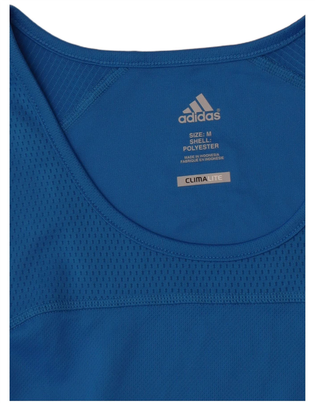 Adidas Herren Climalite Weste Top Mittelblaues Polyester